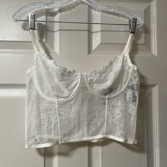 NWT: I.N.C International Concepts Intimates Women's Lace Bustier Lingerie XL - Picture 3 of 10